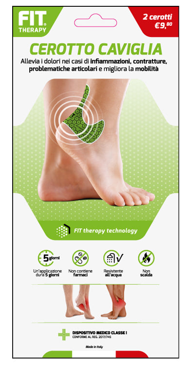 Fit therapy cerotto caviglia 2 pezzi